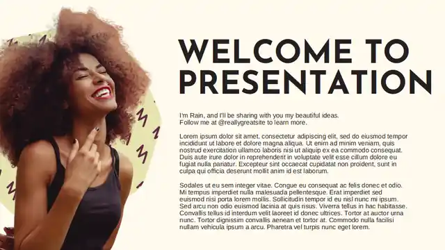 Black History Month Report Template for Elementary Student Slides