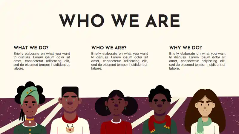 Black History Month Report Template for Elementary Student Slides