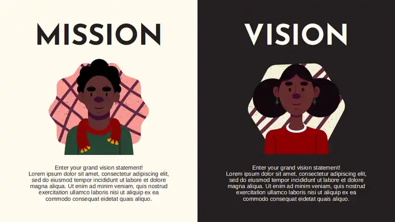 Black History Month Report Template for Elementary Student Slides