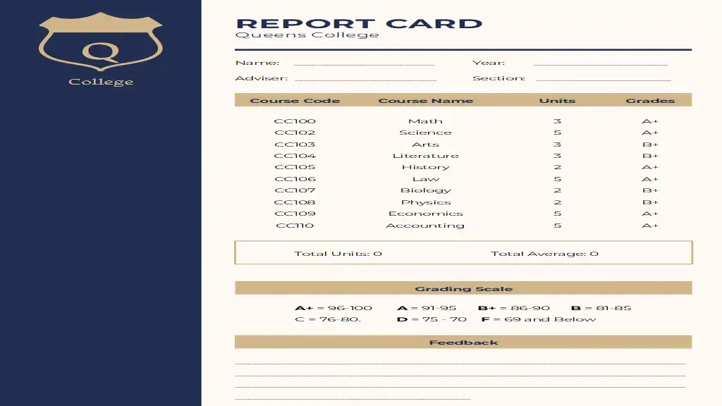 College Book Report