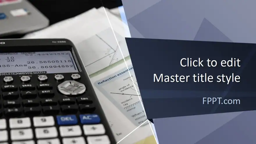 Free Calculation Report PowerPoint Template