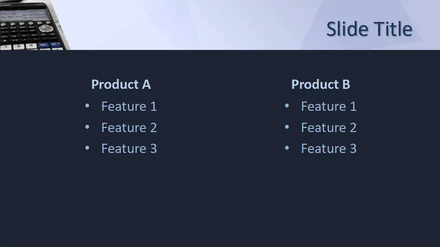 Free Calculation Report PowerPoint Template