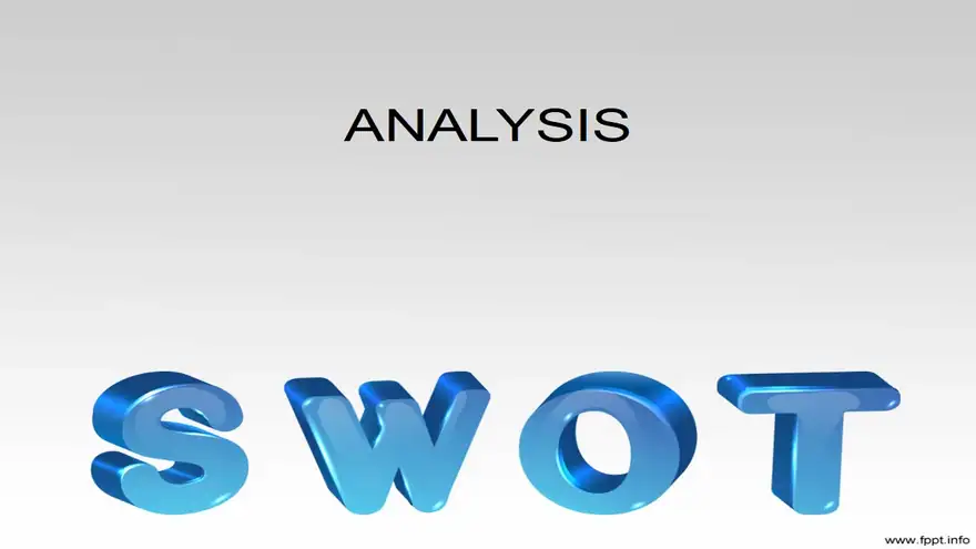 Free SWOT Analysis PowerPoint Template