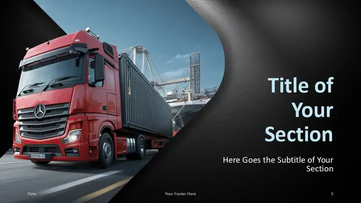 Freight Transport Template