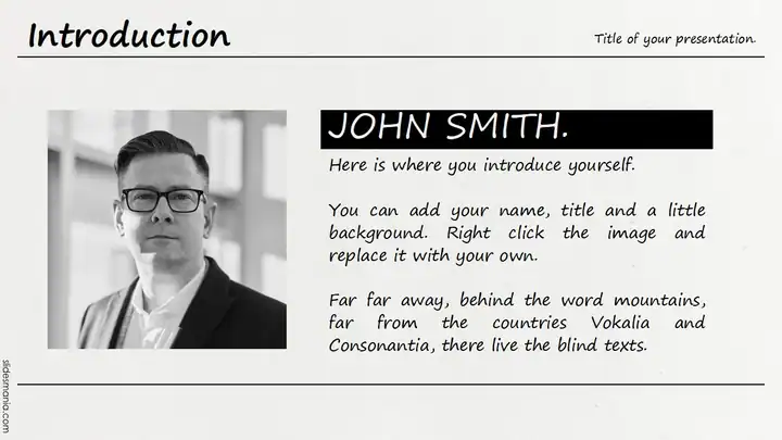 Newspaper style Canva, Google Slides and Ppt presentation template.
