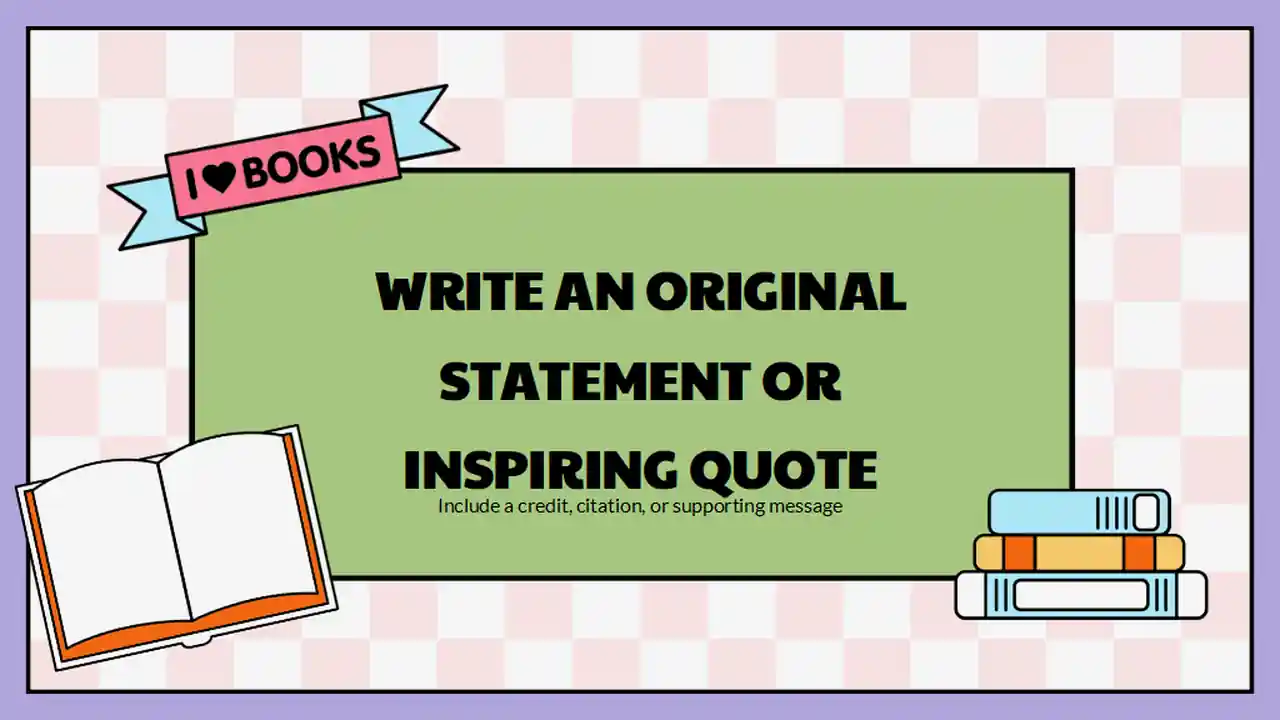 Pink Yellow Green and Orange Abstract Graphic Pattern Aesthetic Book Report Slides