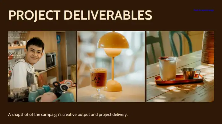 Project Debrief Report Slides