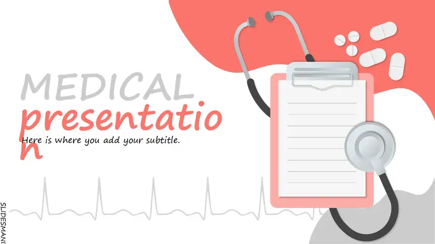 Free medical slides theme.