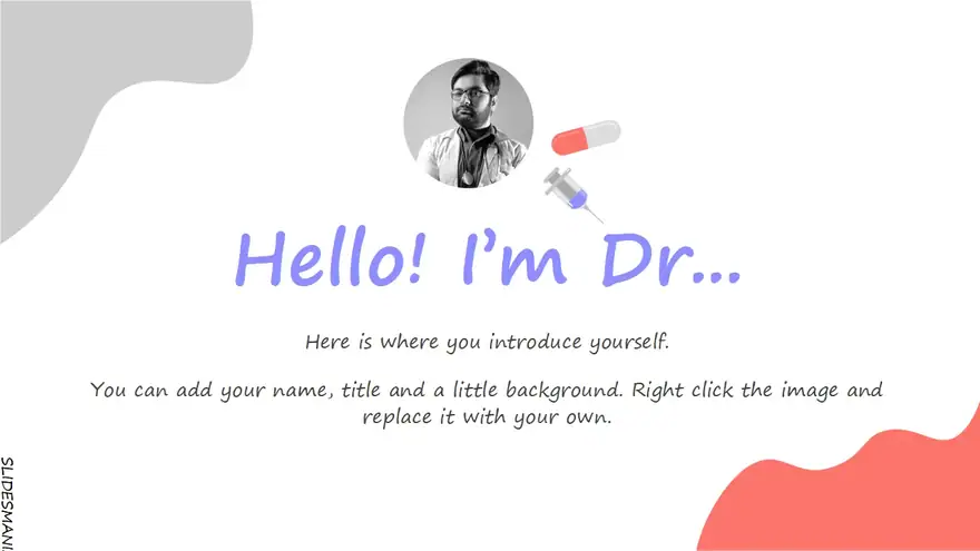 Free medical slides theme.