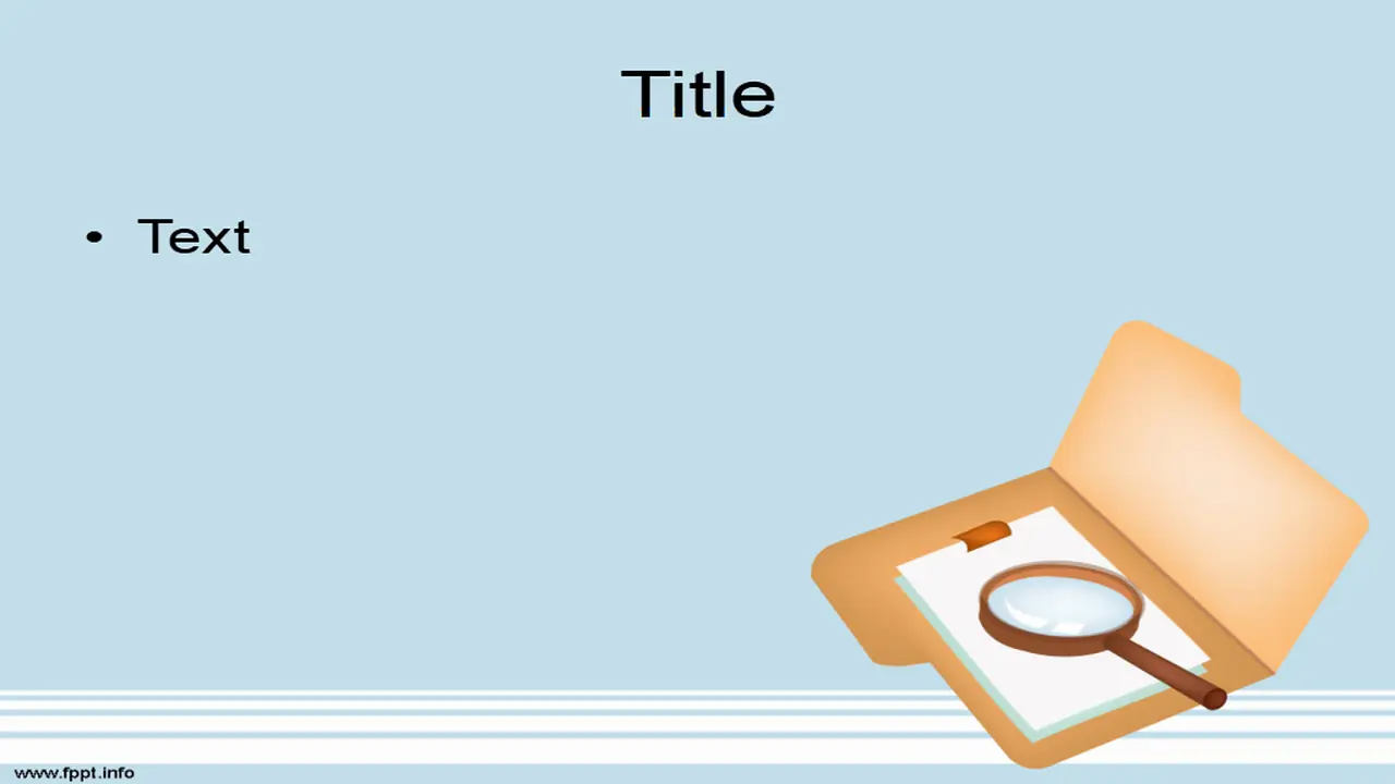 Free Research Powerpoint Template