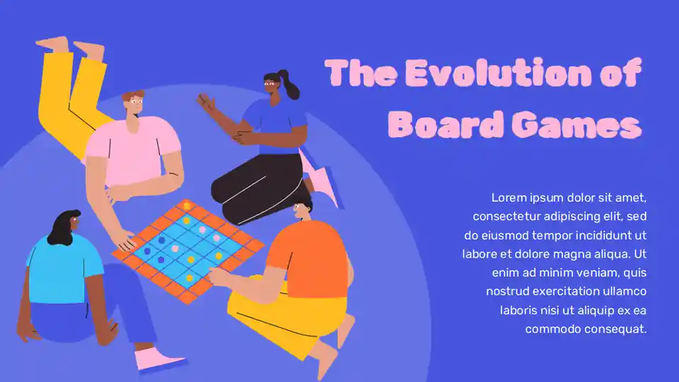 Illustrated History and Influence of Board Games - Thesis Slides