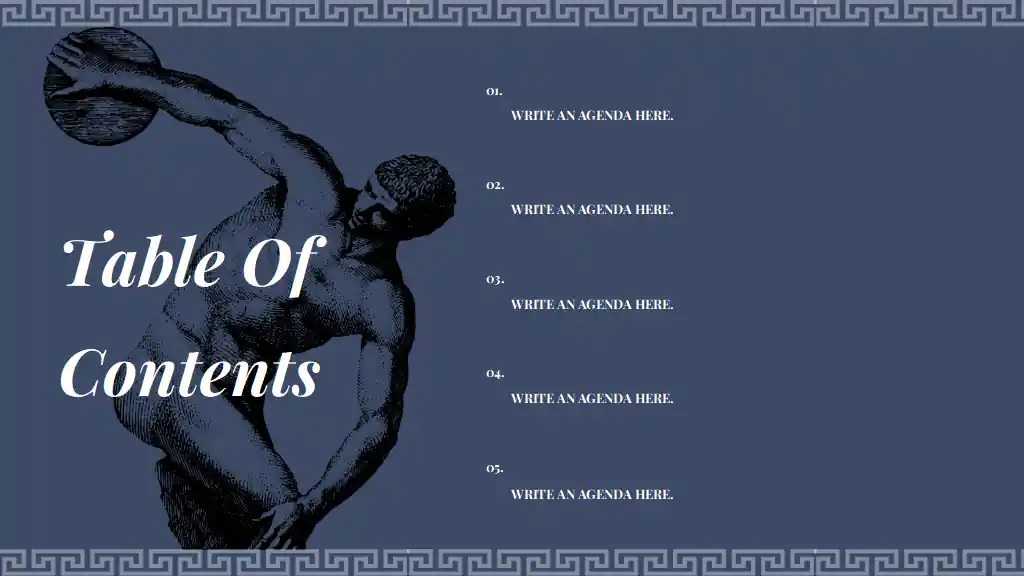Minimal Legacy of Roman Mythology Bachelor's Thesis Slides