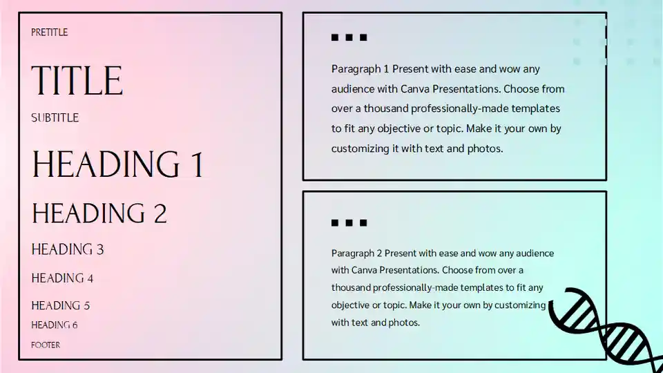 Pastel Multicolor Gradient Formal Research Paper Slides
