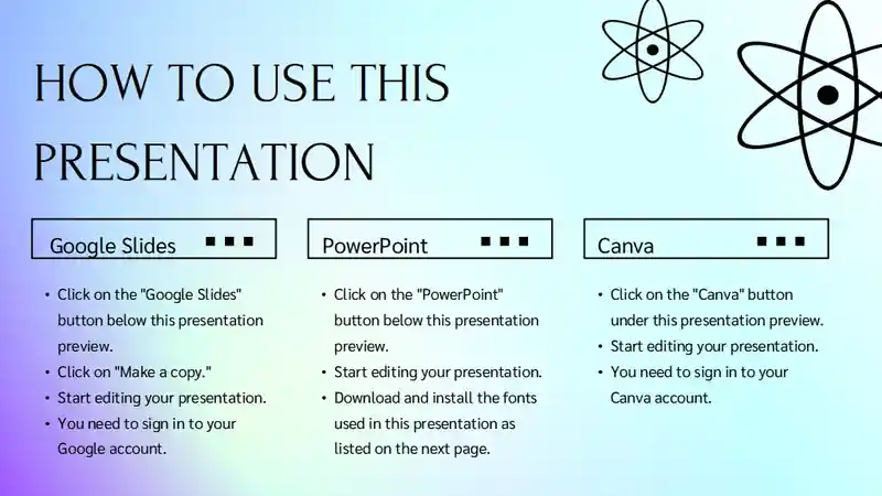 Pastel Multicolor Gradient Formal Research Paper Slides