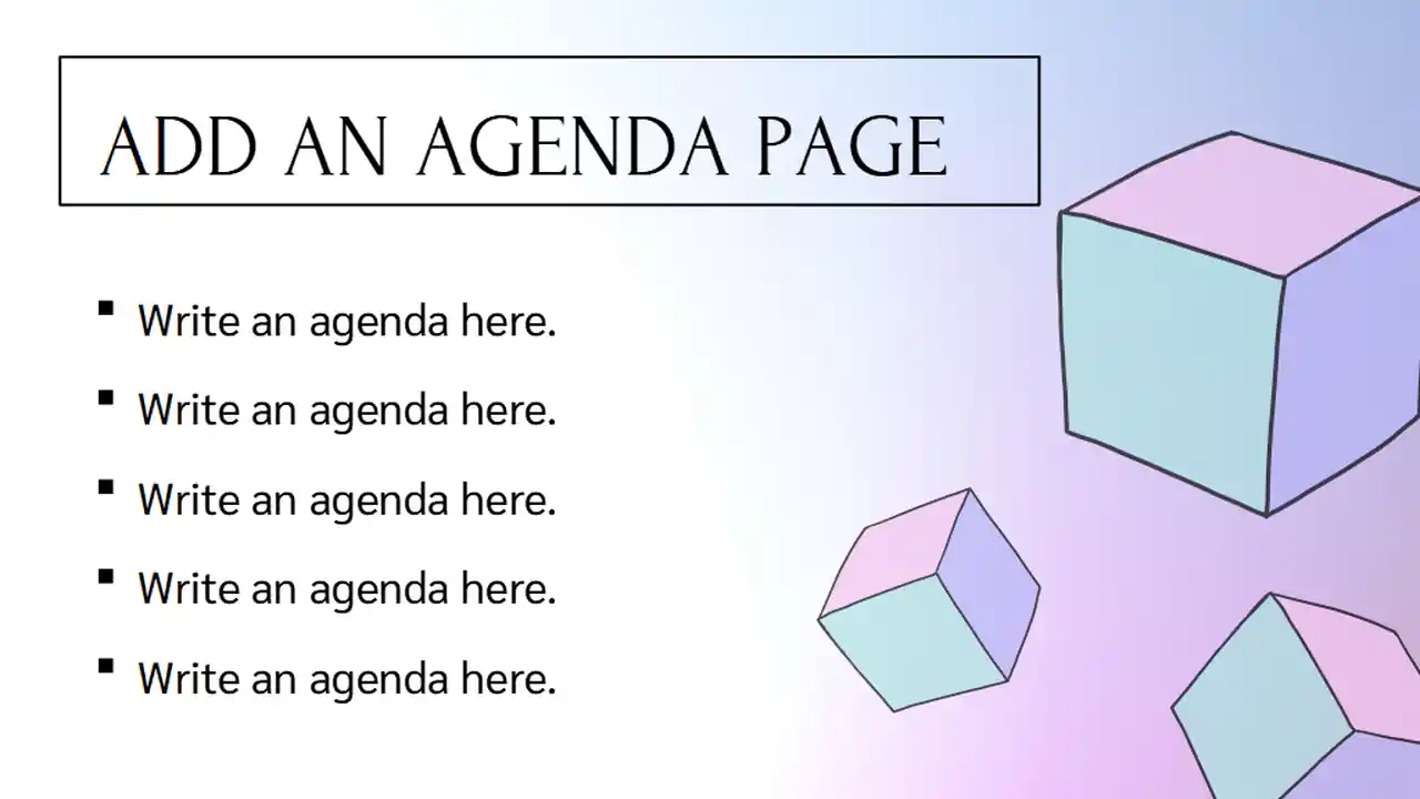 Pastel Multicolor Gradient Formal Research Paper Slides