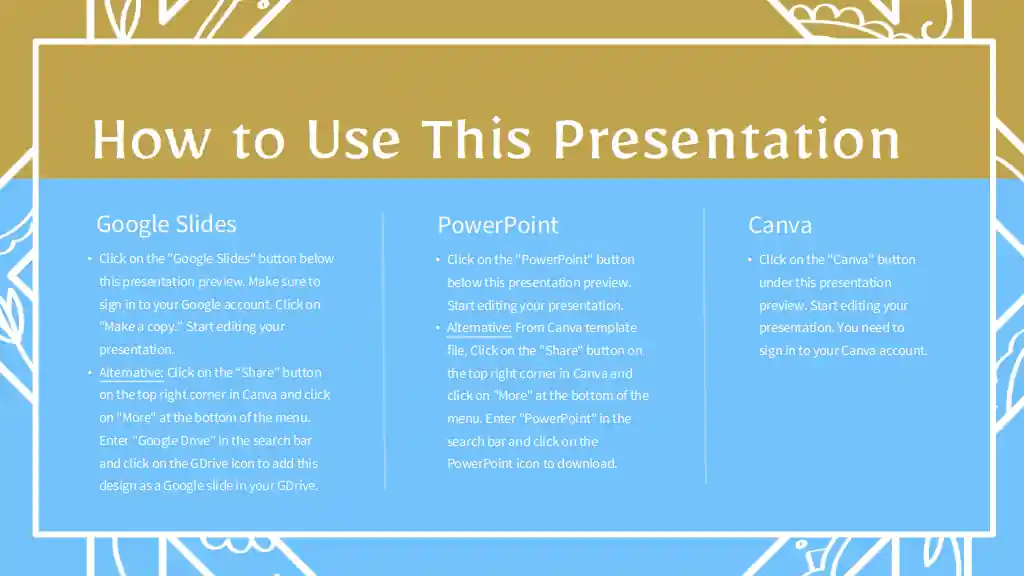 Simple Arabic Culture Thesis Slides