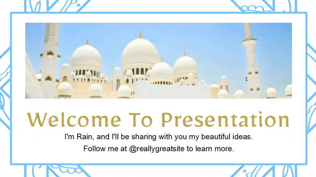 Simple Arabic Culture Thesis Slides