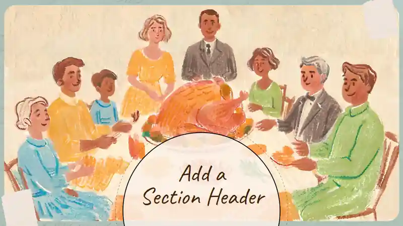 Vintage Thanksgiving Historical Context Thesis Slides