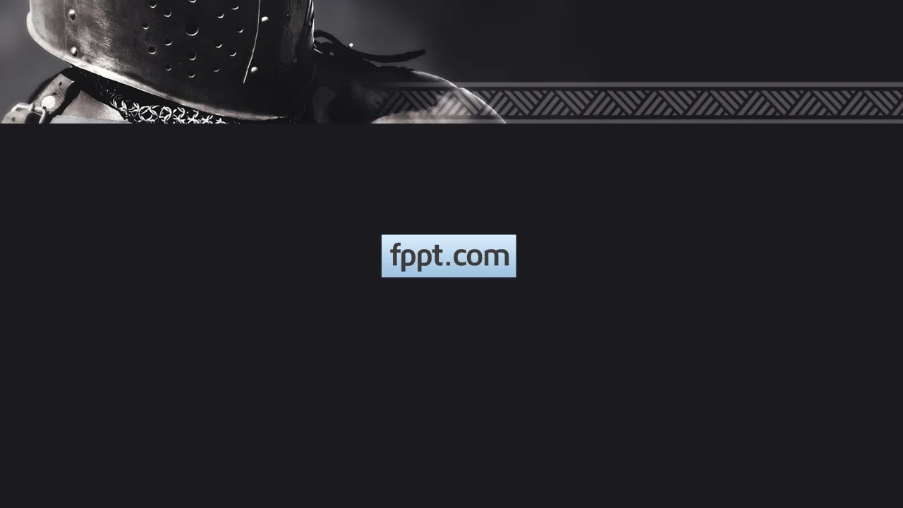 Free Knight PowerPoint Template