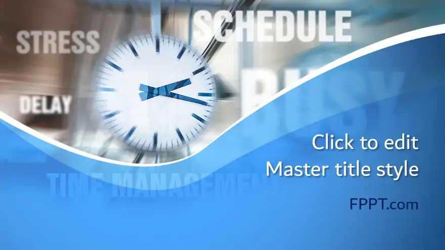Free Time Concept PowerPoint Template