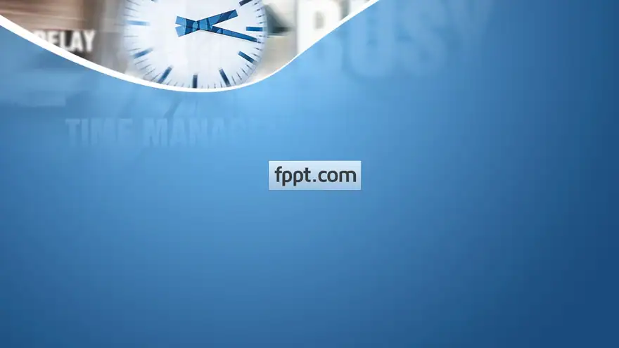 Free Time Concept PowerPoint Template
