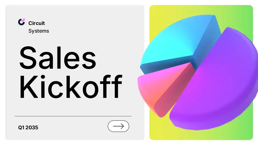 Sales Kickoff Slides