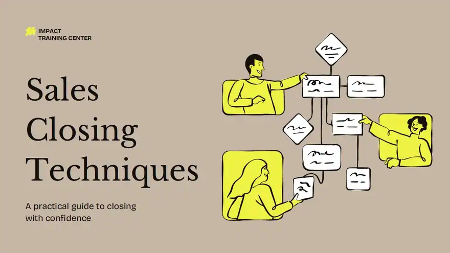 Slides for Sales Closing Techniques