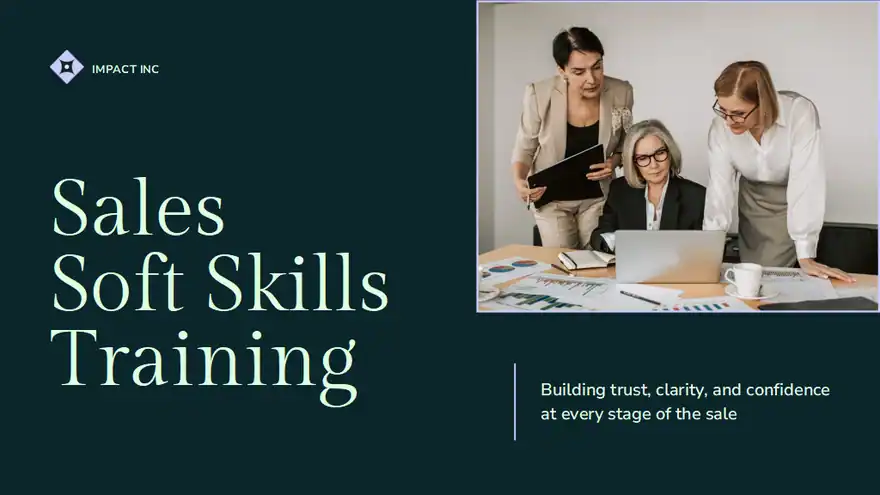 Slides for Sales Soft Skills