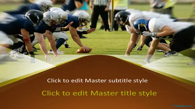 Free American Football PPT Template