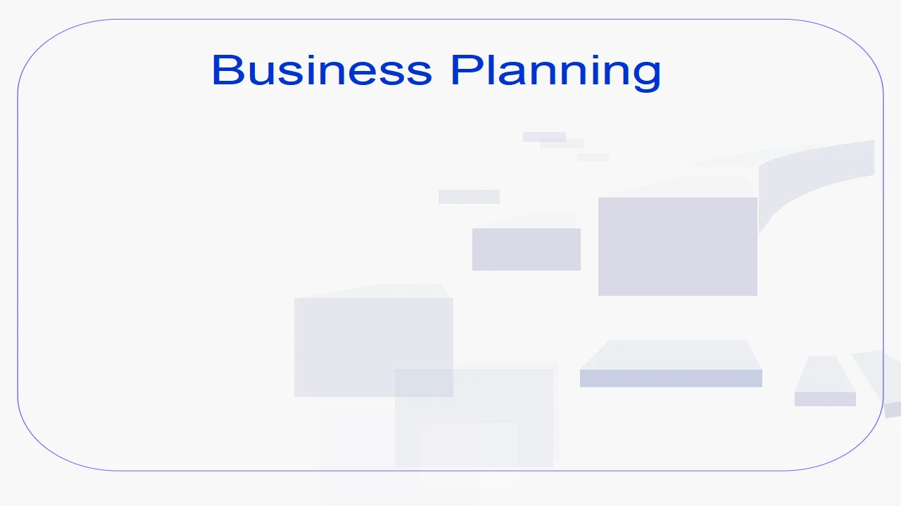 Business Planning Template