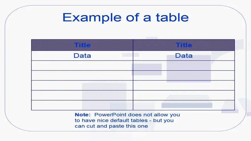 Business Planning Template