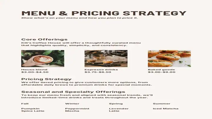 Coffee Shop Business Plan