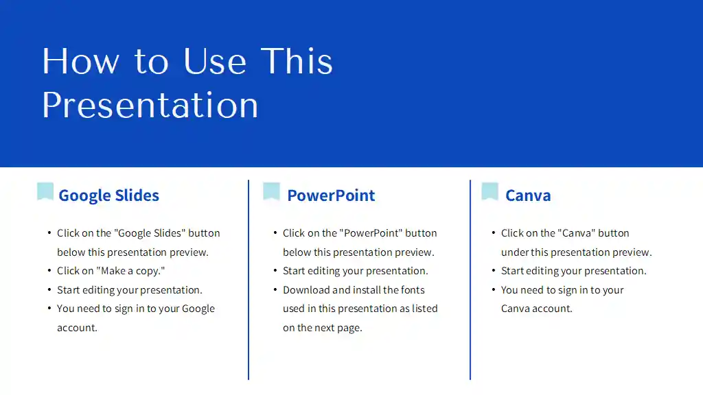 Company Roadmap Slides
