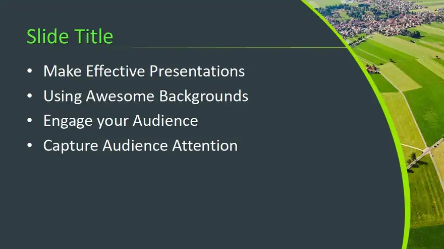 Free Agriculture Business Plan PowerPoint Template