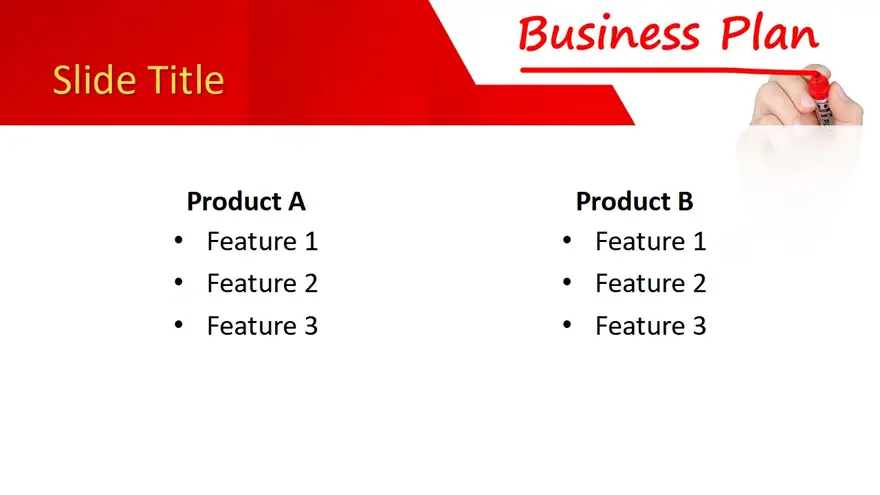 Free Business Plan PowerPoint Template