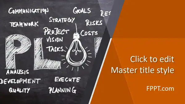 Free Planning PowerPoint Template