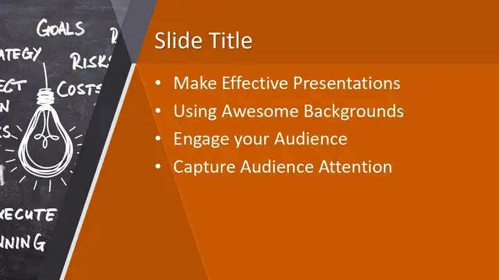 Free Planning PowerPoint Template
