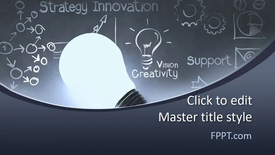 Free Strategy Innovation PowerPoint Template