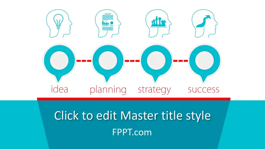 Free Strategy Process PowerPoint Template