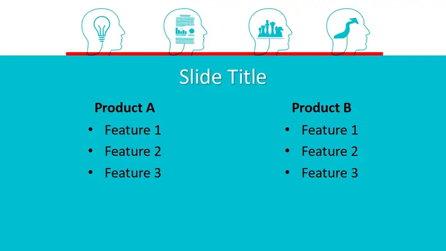 Free Strategy Process PowerPoint Template