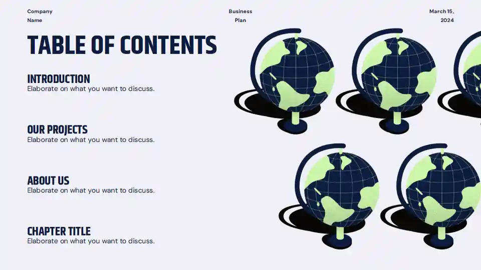 Isometric Co-operative Company Business Plan Slides