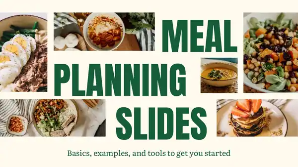 Meal Planning Slides