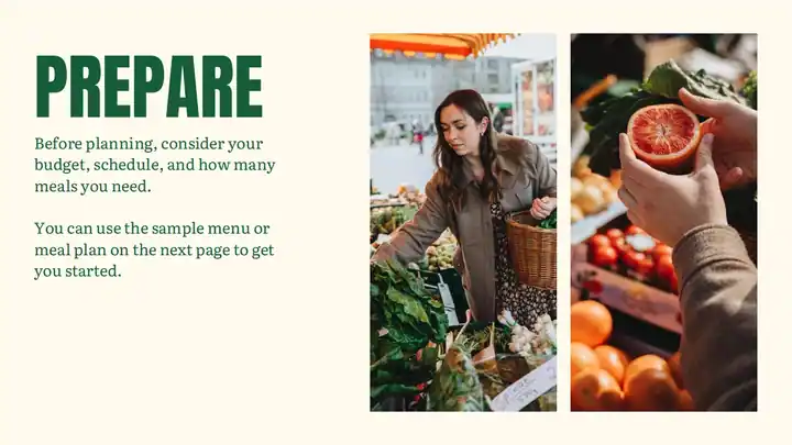 Meal Planning Slides