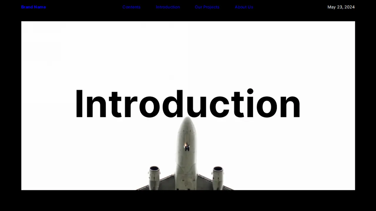 Middle East Airline Business Plan Slides