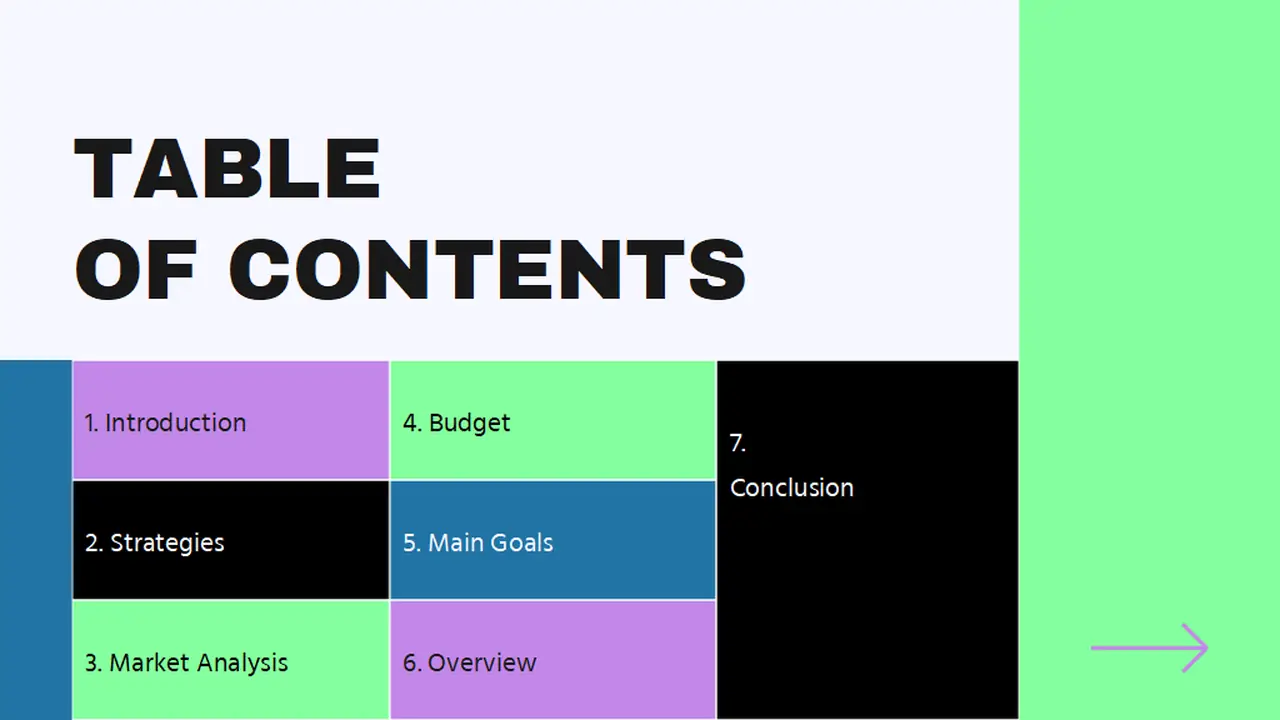 Minimal Geometric SEO Strategy Slides