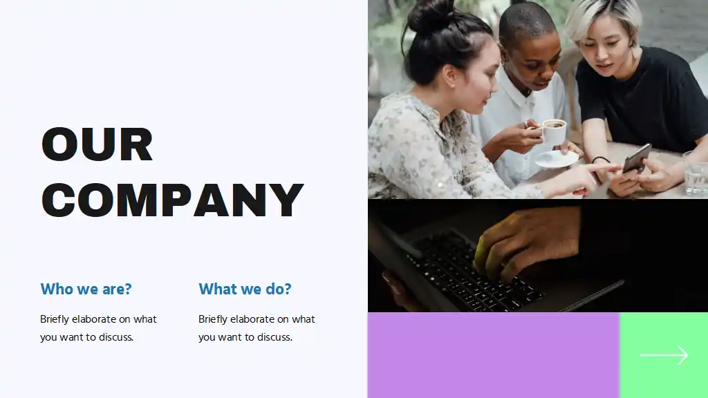 Minimal Geometric SEO Strategy Slides