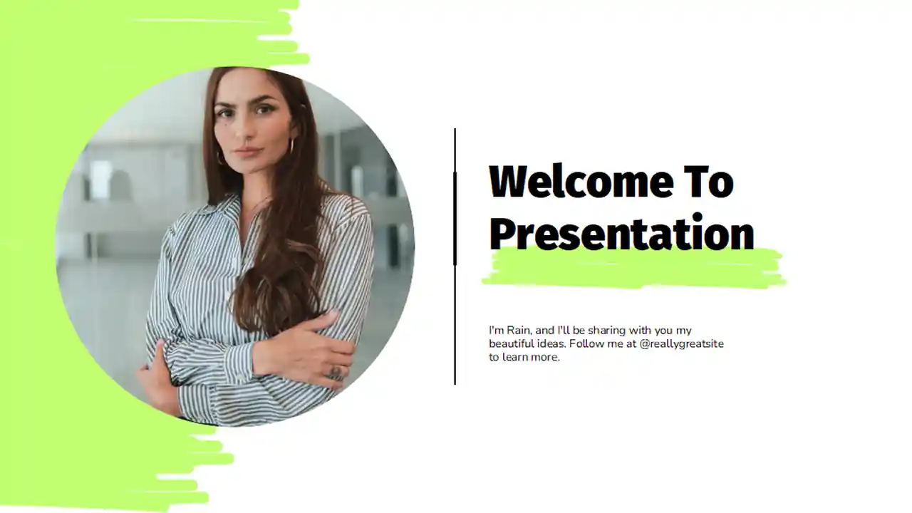 Neon Startup Business Plan Slides