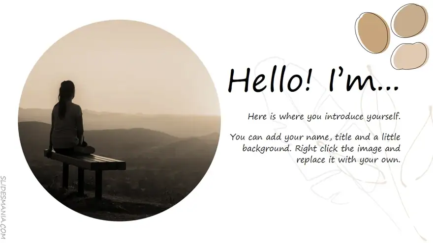Sophie, elegant presentation template.
