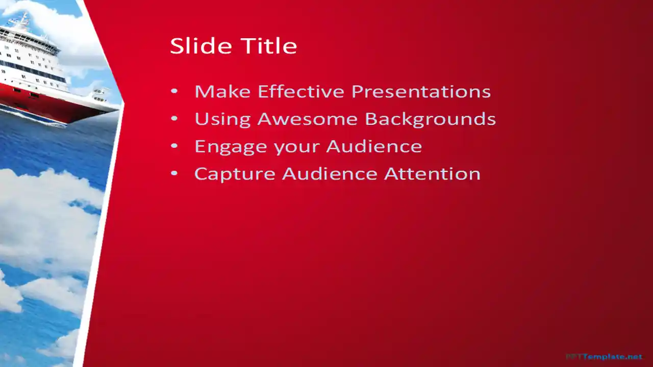Free Cruise PPT Template