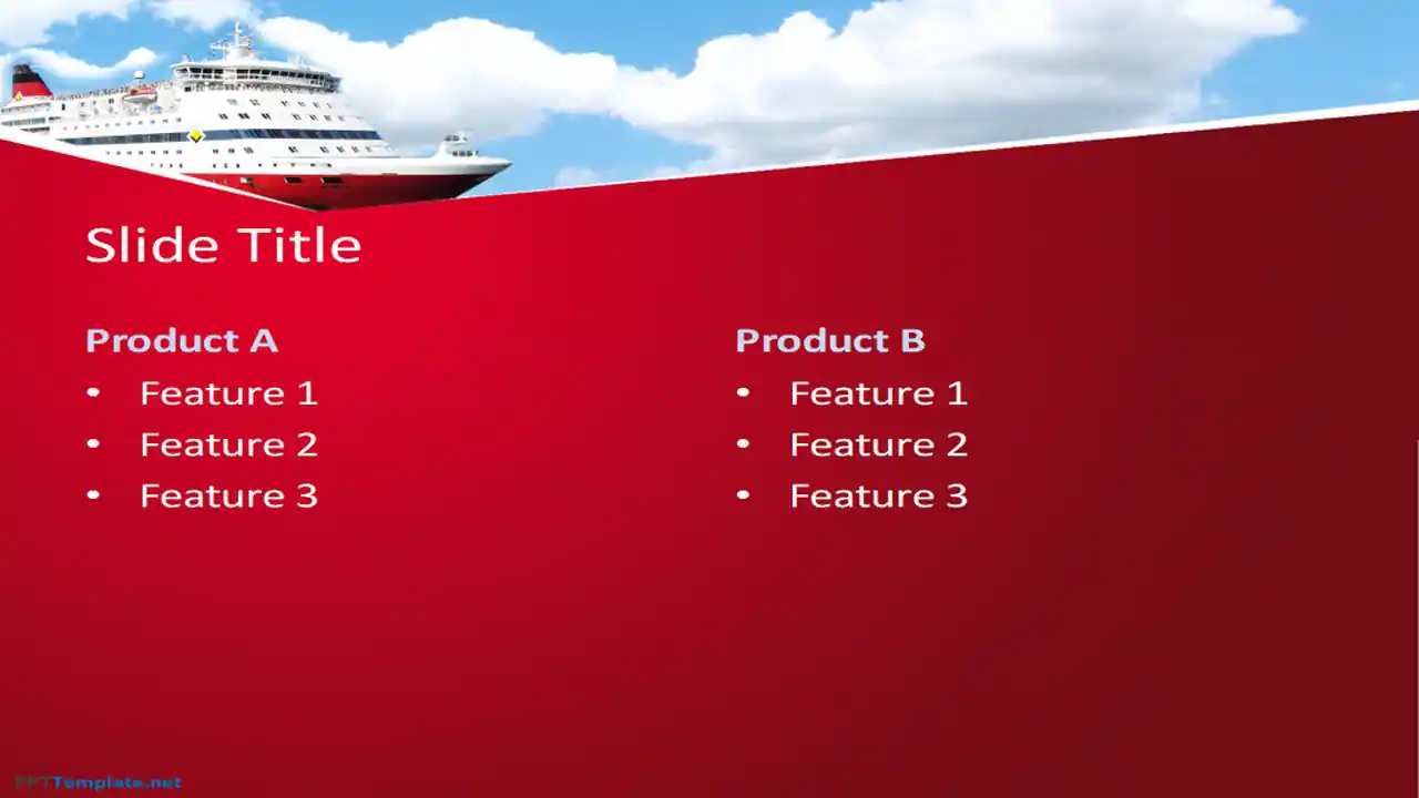 Free Cruise PPT Template
